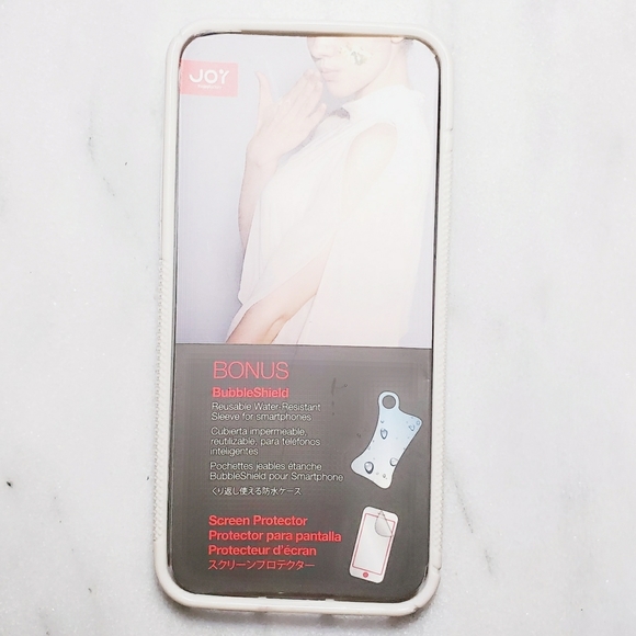 #N New White IPhone 5 5c Case & Screen Guard - Picture 2 of 3